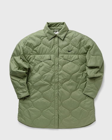 Trenčkot Nike Sportswear Essentials Quilted Trench Zelené | FB8732-386, 0