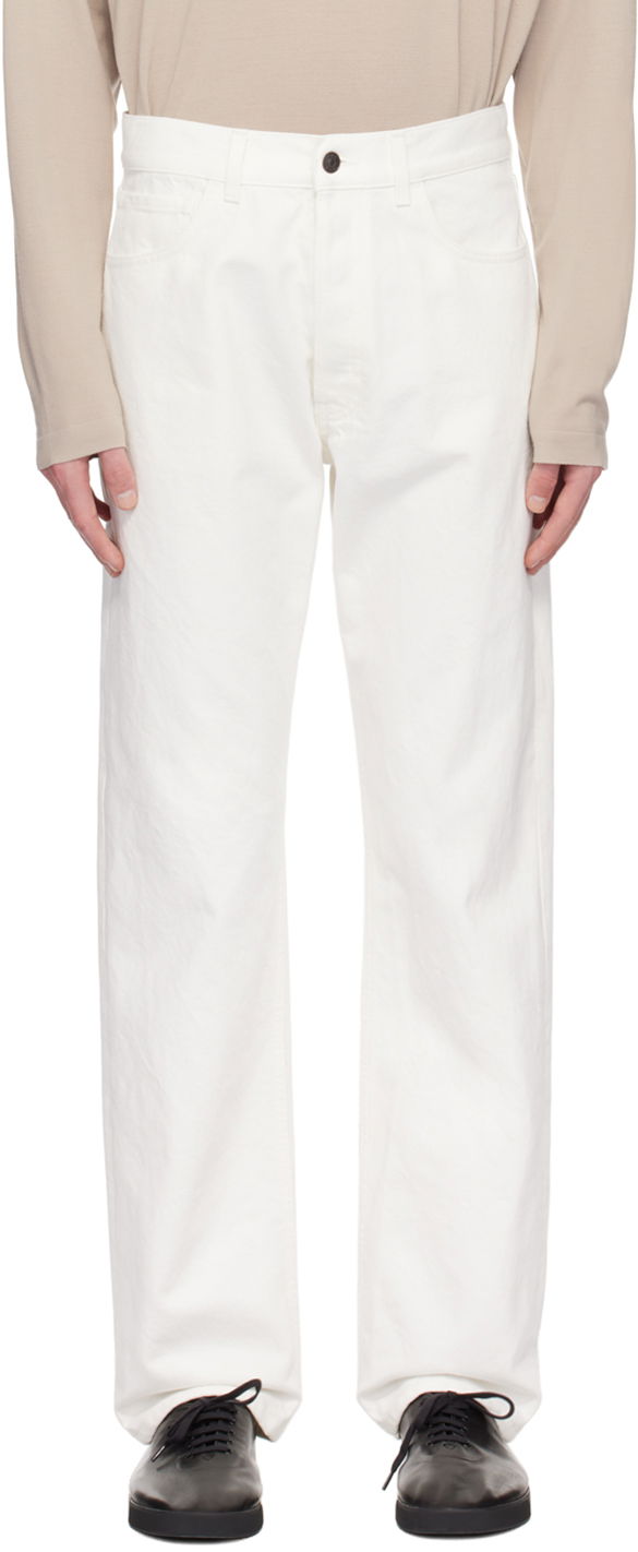 Džínsy The Row Straight Leg Jeans Biela | 604-W1493, 0