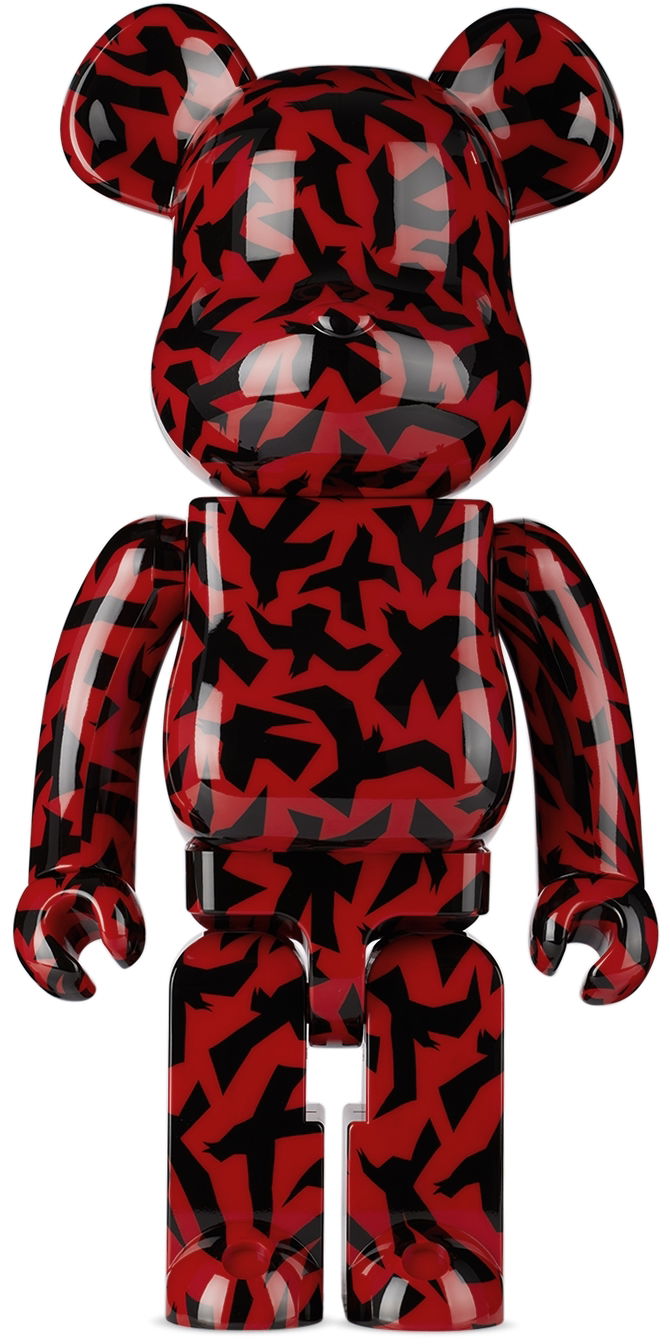 Zberateľské Medicom Toy Black & Red The Birds 1000％ Bearbrick Červená | 4530956605579, 0