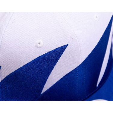 Šiltovka Mitchell & Ness Branded Sharktooth Snapback Branded Blue / White Modrá | HHSS5164-MNNYYPPPBLWH, 3