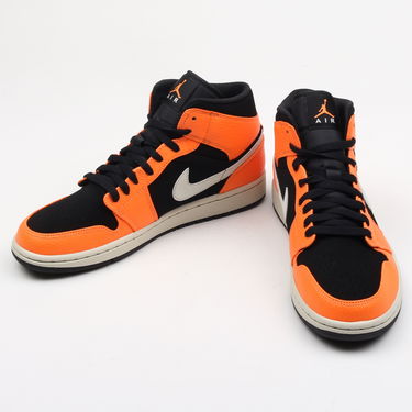 Tenisky a topánky Jordan Air Jordan 1 Mid "Black Cone" Oranžová | 554724-062, 2