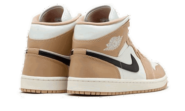 Tenisky a topánky Jordan Air Jordan 1 Mid "Desert" W Béžová | BQ6472-103, 4