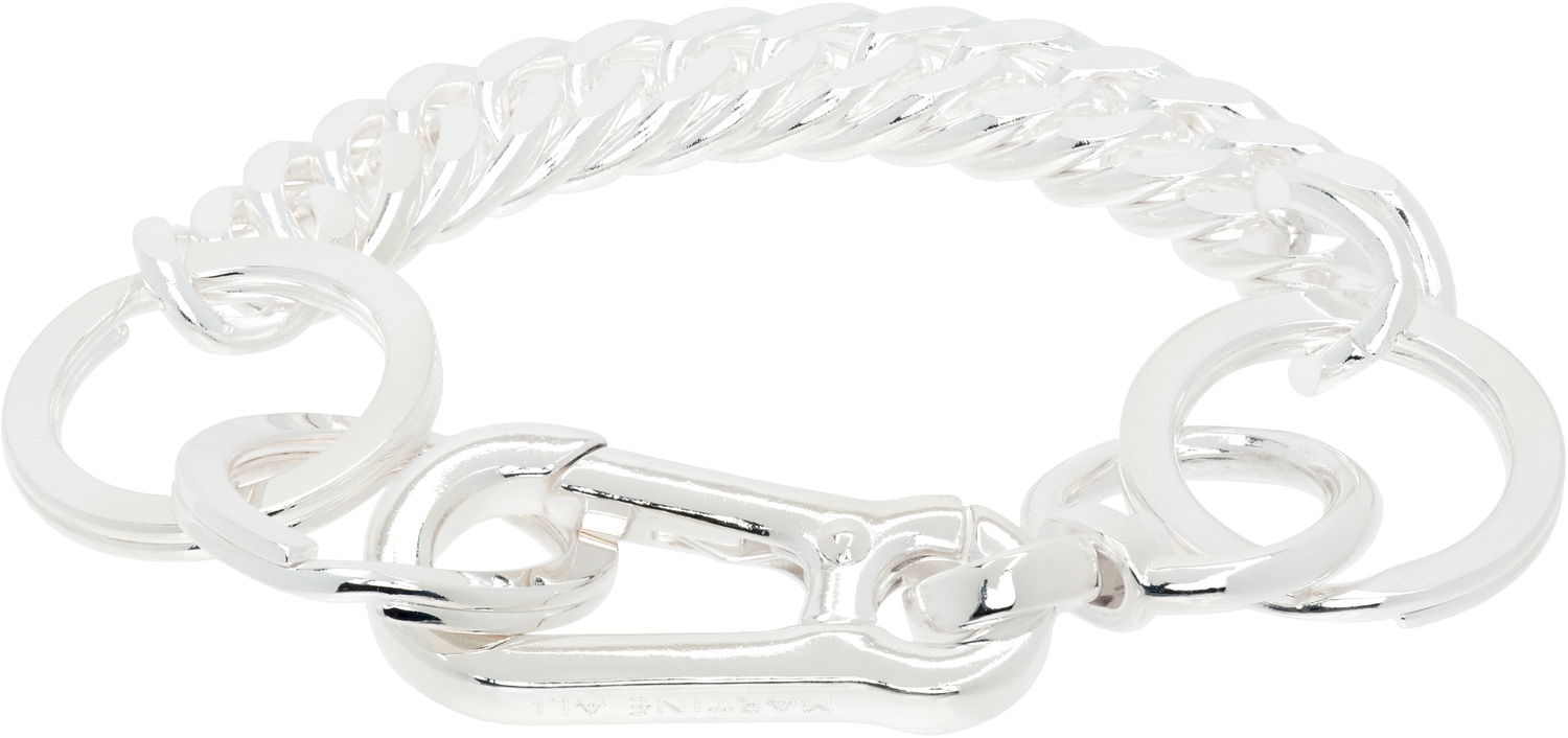 Náramok MARTINE ALI Twin Link Hardware Bracelet Metalická | MAFW24035-HS, 1