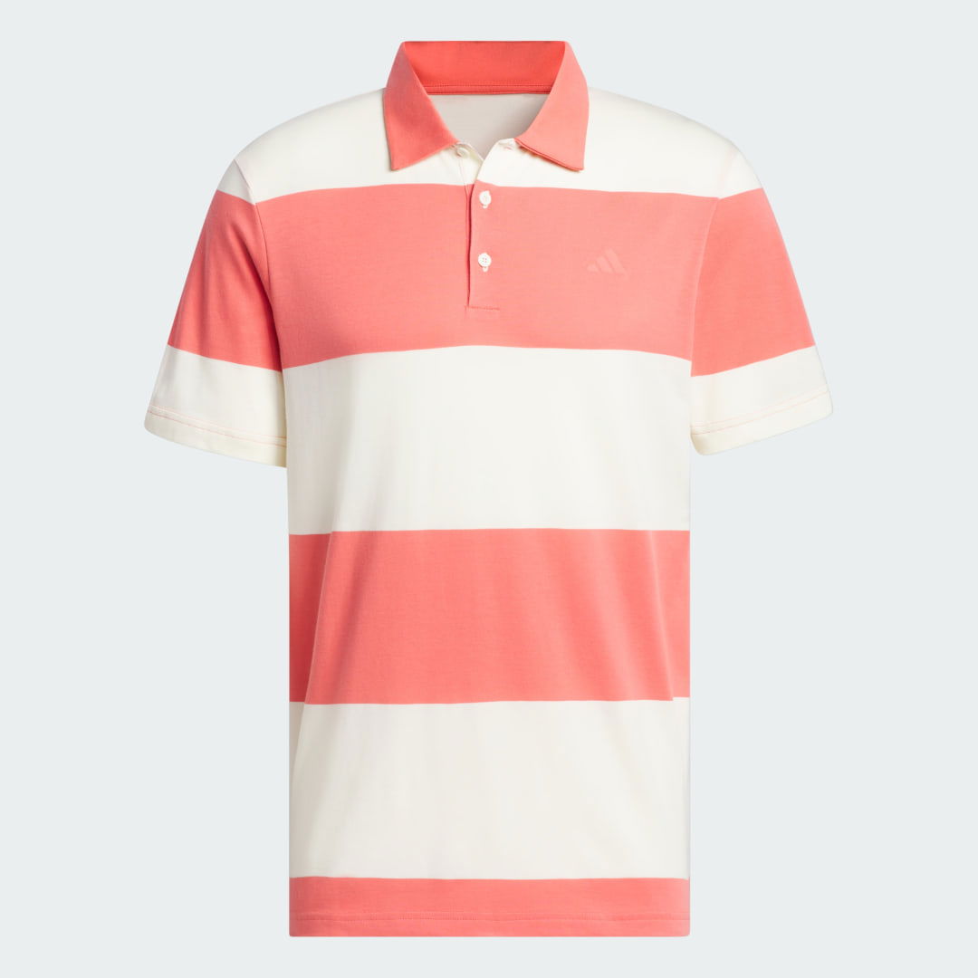 Colorblock Rugby Stripe Polo Shirt