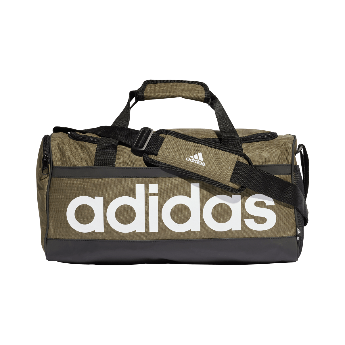 Cestovná taška adidas Originals Essentials Linear Duffel Bag Zelené | HR5350, 0