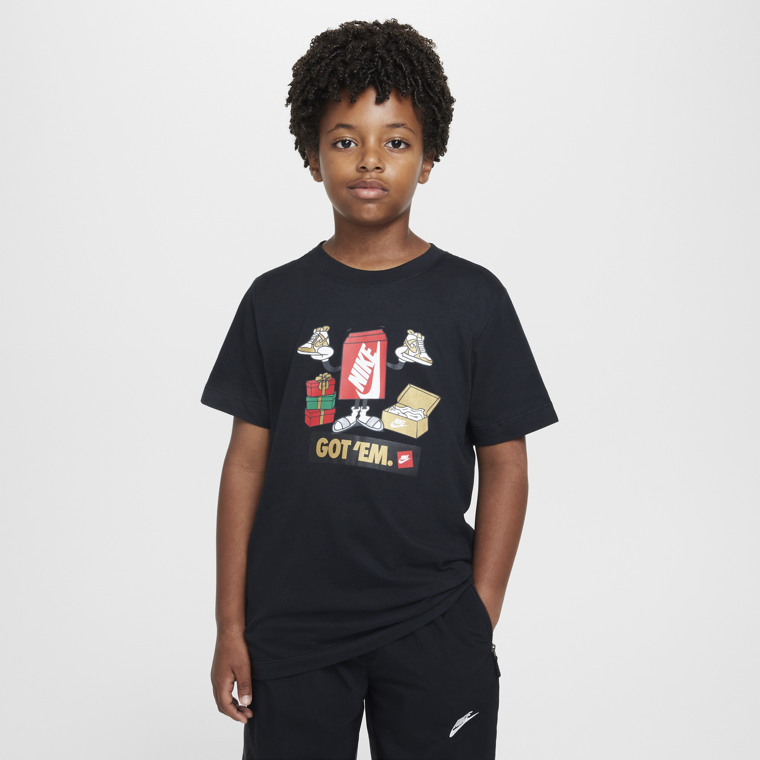 Tričko Nike Nike Sportswear T-Shirt Čierna | HF5995-010, 0