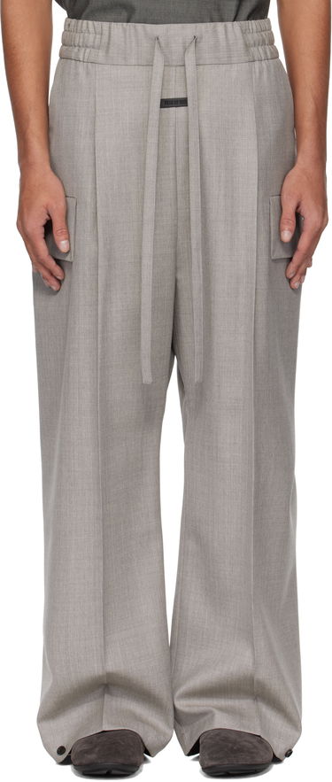 Nohavice Fear of God Fear of God Wide Leg Cargo Pants Šedá | FGE240-402HWH, 0