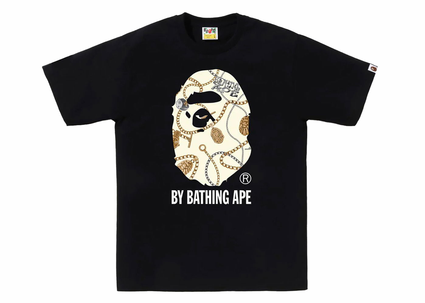 Tričko BAPE BAPE Jewels By Bathing Ape Tee Black Čierna | 1J80-110-033, 0