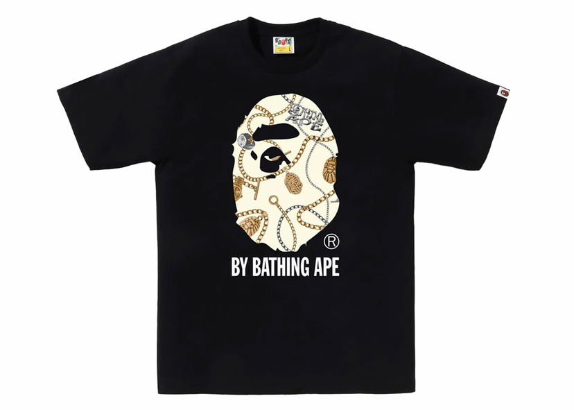 Tričko BAPE BAPE Jewels By Bathing Ape Tee Black Čierna | 1J80-110-033
