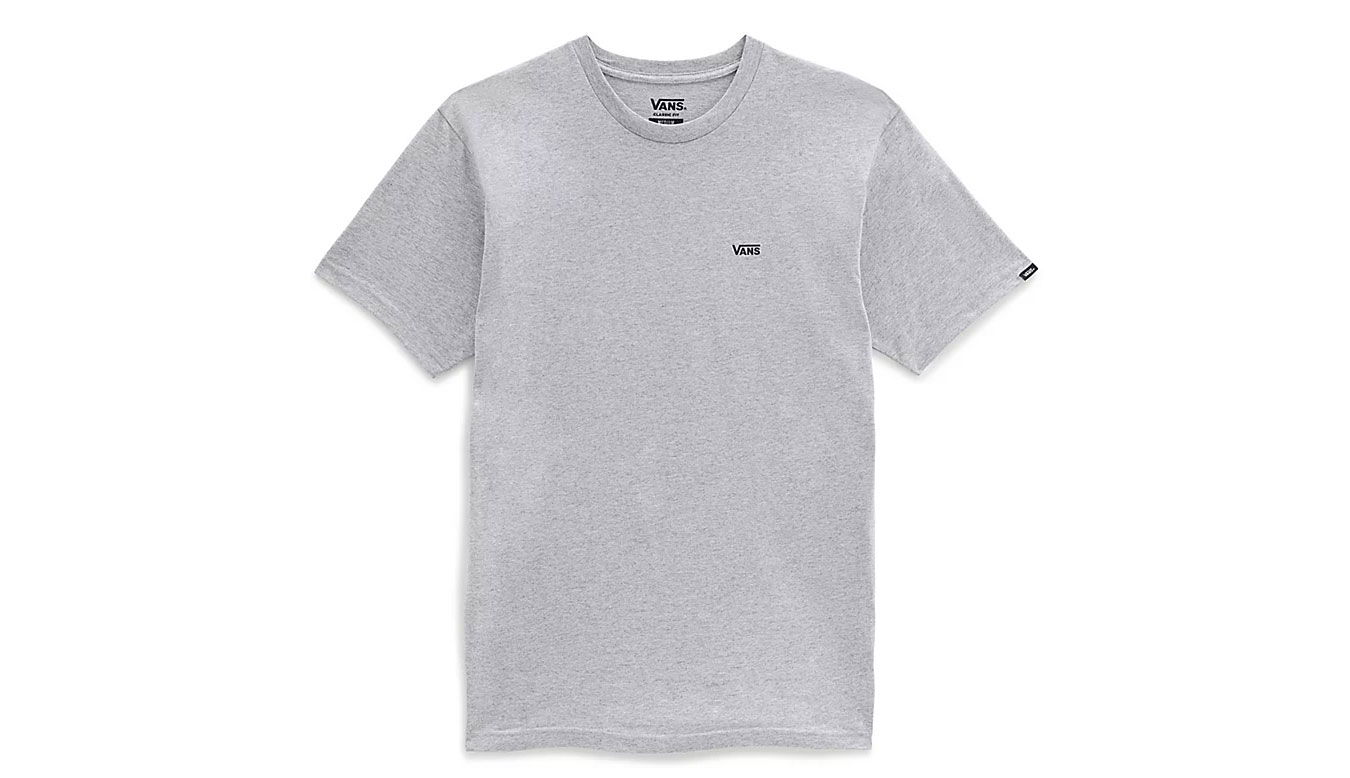 Tričko Vans Left Chest Logo Tee Šedá | VN0A3CZEATJ, 0