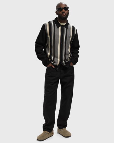Sveter Carhartt WIP Striped Knit Cardigan Čierna | I035397-3BA.XX, 1