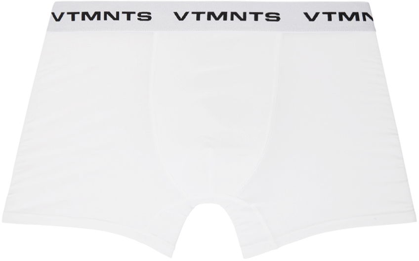 Boxerky VETEMENTS Logo-Woven Boxer Briefs Biela | VL22UN300W, 0
