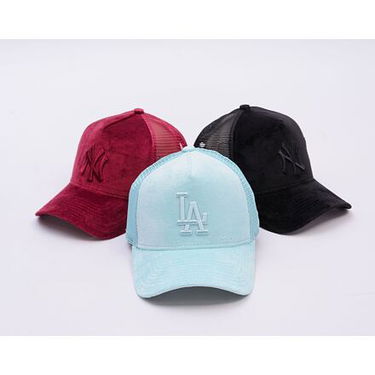Šiltovka New Era New Era MLB Velour 9FORTY Trucker LA Dodgers Cap One Size (56-59 cm) Tyrkysová | 60595361, 3