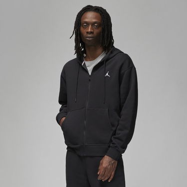 Mikina Jordan Essentials Full-Zip Fleece Hoodie Čierna | DQ7350-010, 0
