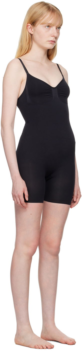 Body SKIMS Seamless Sculpt Mid-Thigh Bodysuit Čierna | BD-MDT-3372, 1
