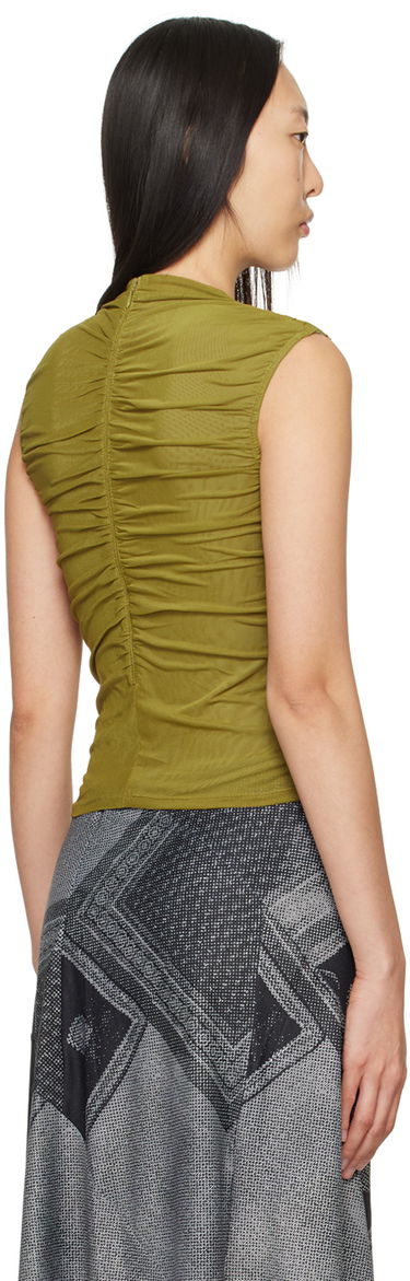 Tielko Miaou Miaou Cam Ruched Tank Top Zelené | 7093PM2CED, 2