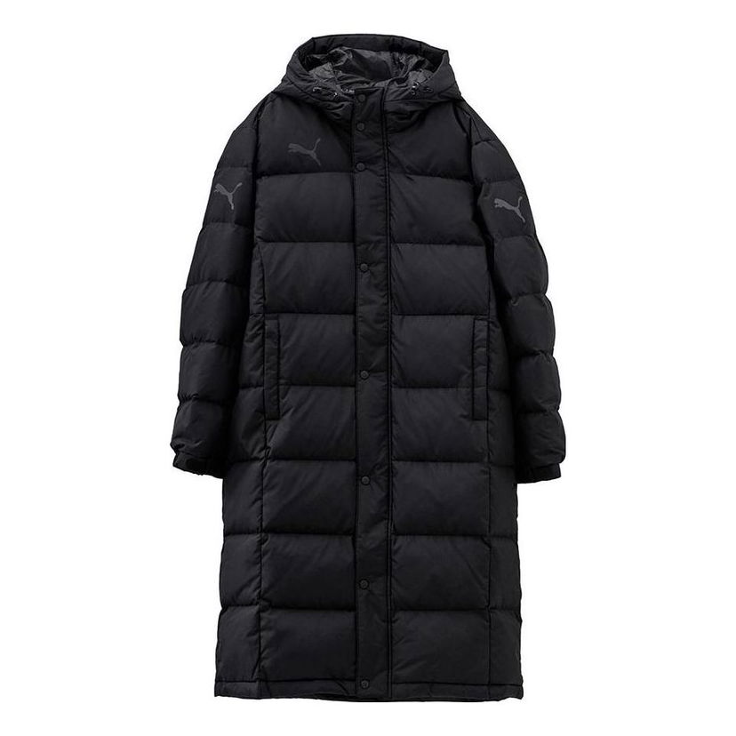 Kabáty Puma Long Down Jacket Čierna | 932547-01