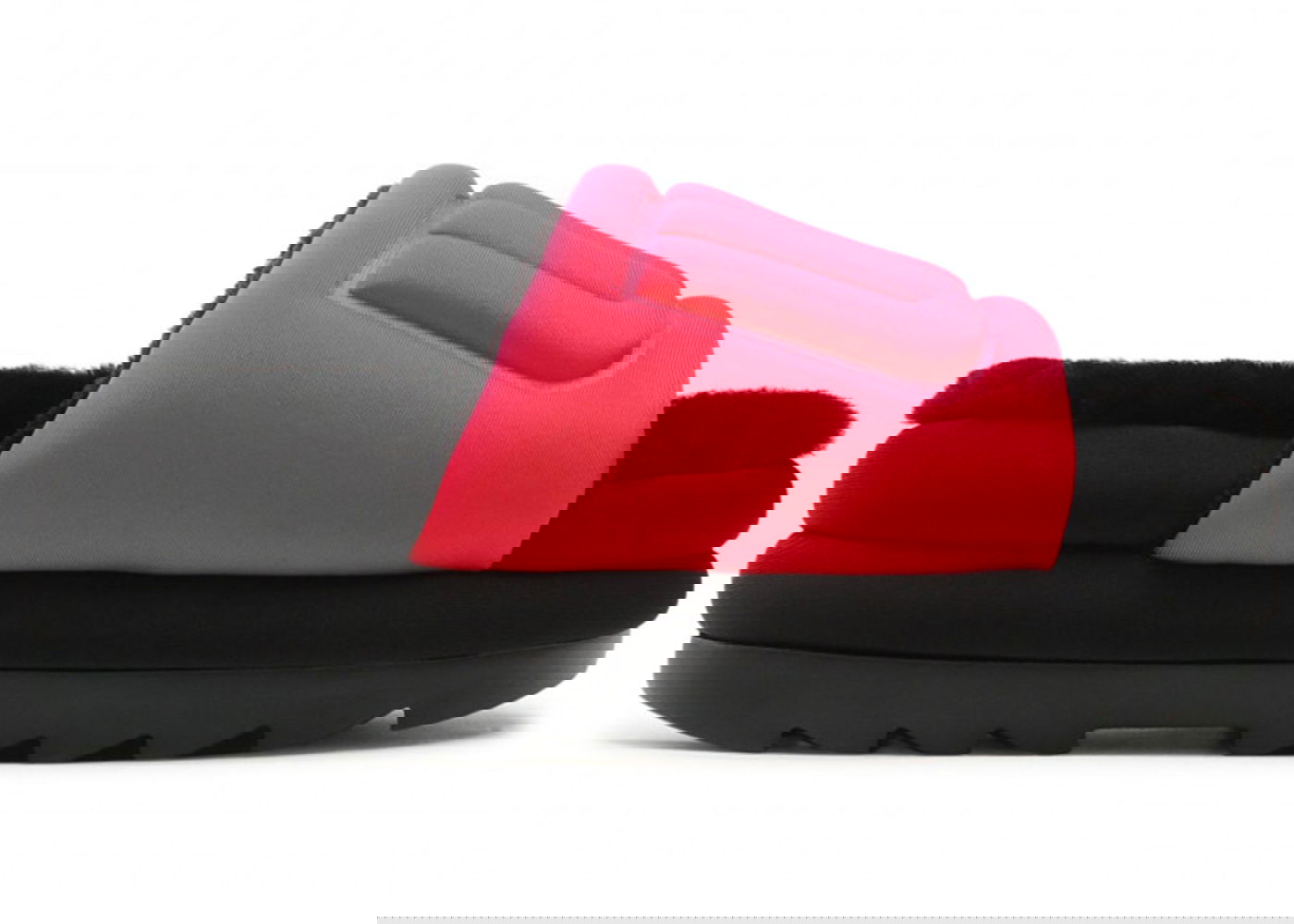 Oblečenie UGG Maxi Graphic Slide Radish Čierna | 1131992-RHBL, 0