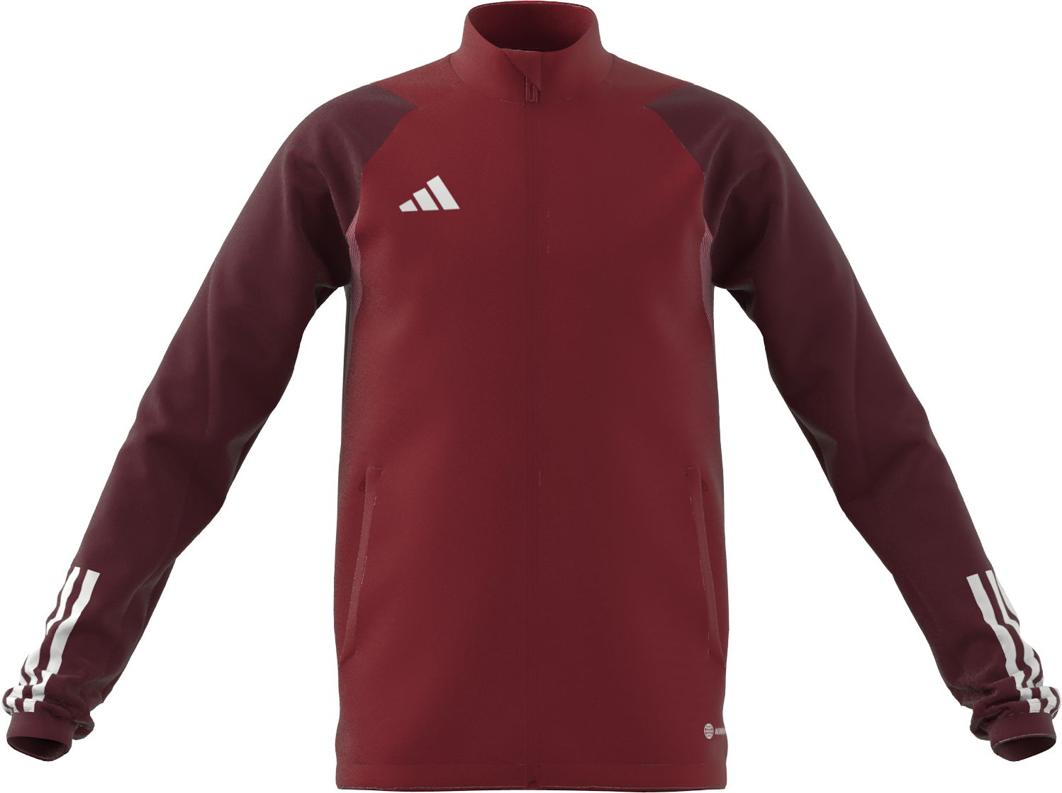 Mikina adidas Performance Tiro 23 Competition Training Jacket Vínová | hi4719, 0