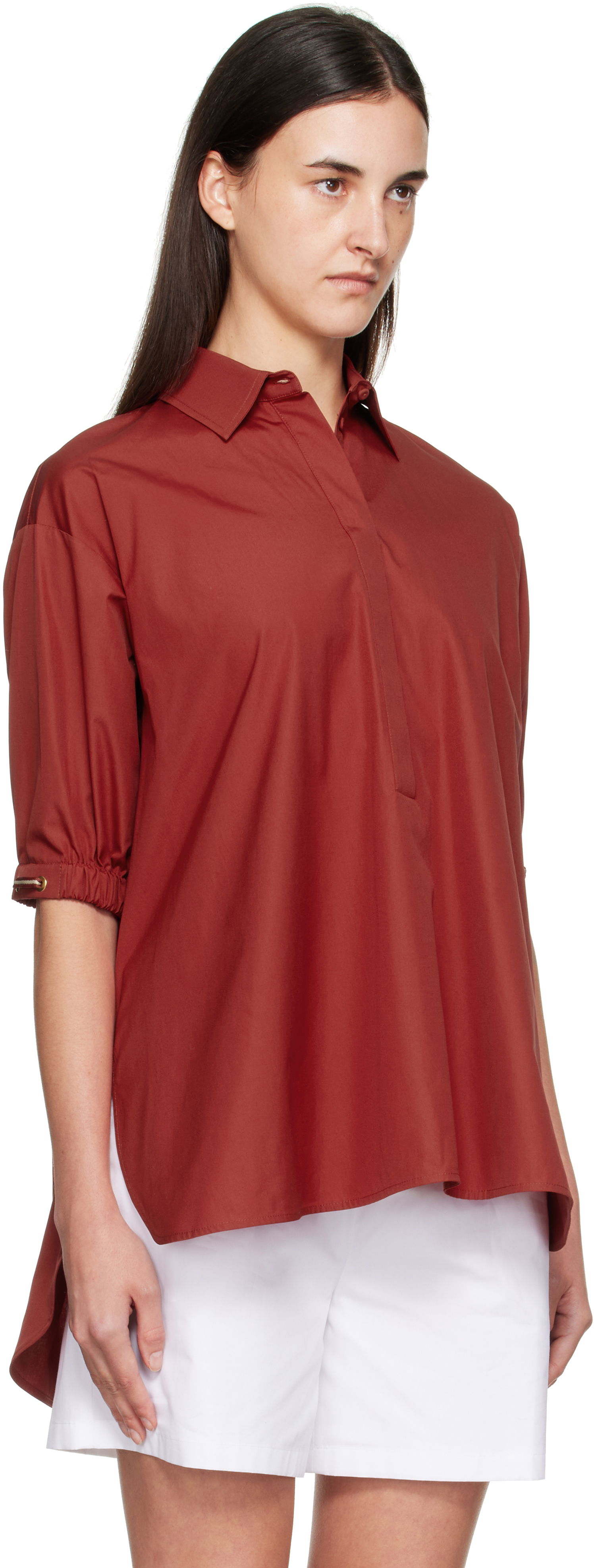 Košeľa Max Mara Max Mara Teano Shirt Červená | 2511191052600, 1