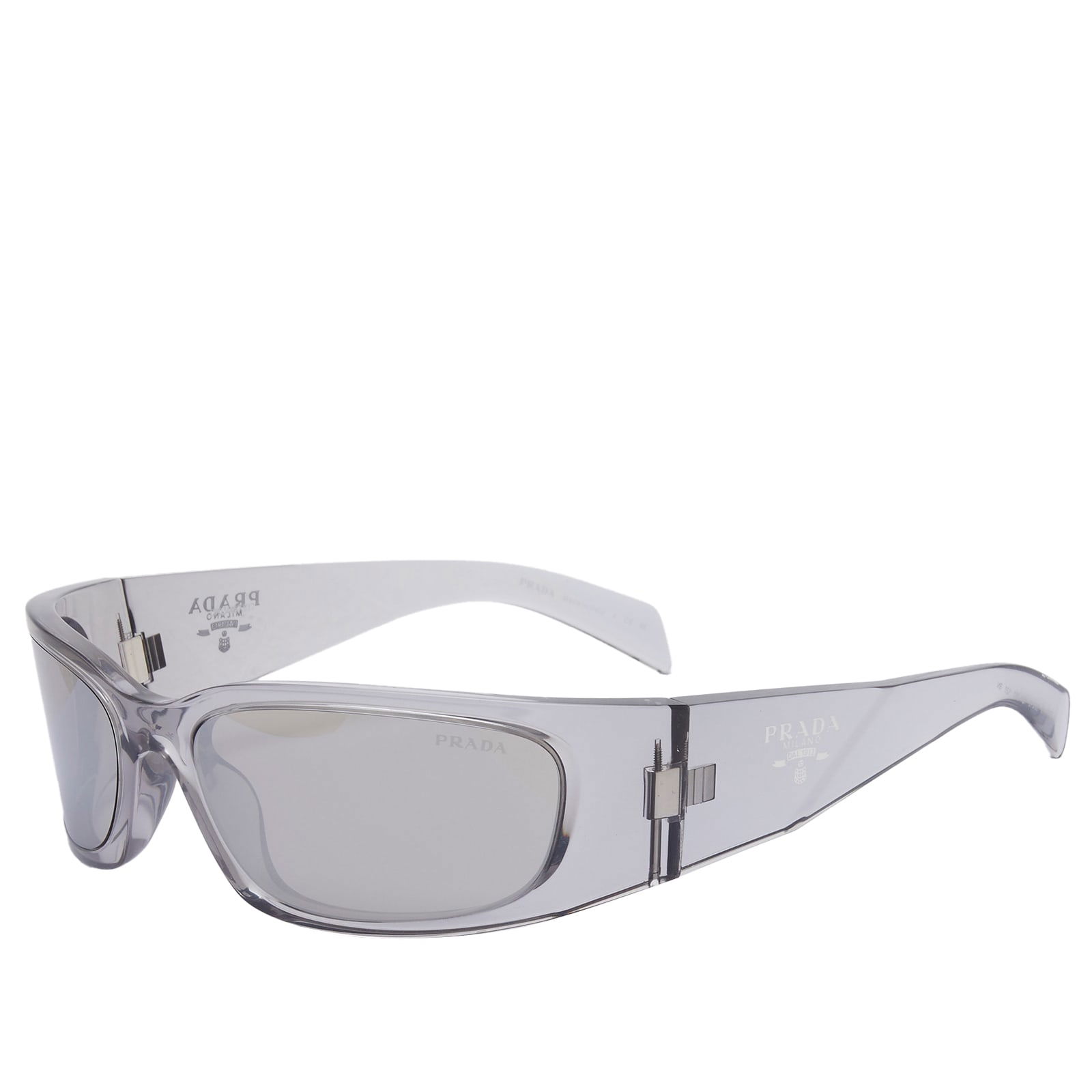 Transparent Grey Sunglasses