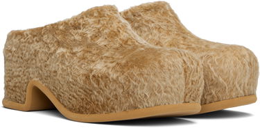 Starostlivosť o obuv Dries Van Noten Dries Van Noten Shearling Slip-on Loafers Béžová | MS251-758, 3