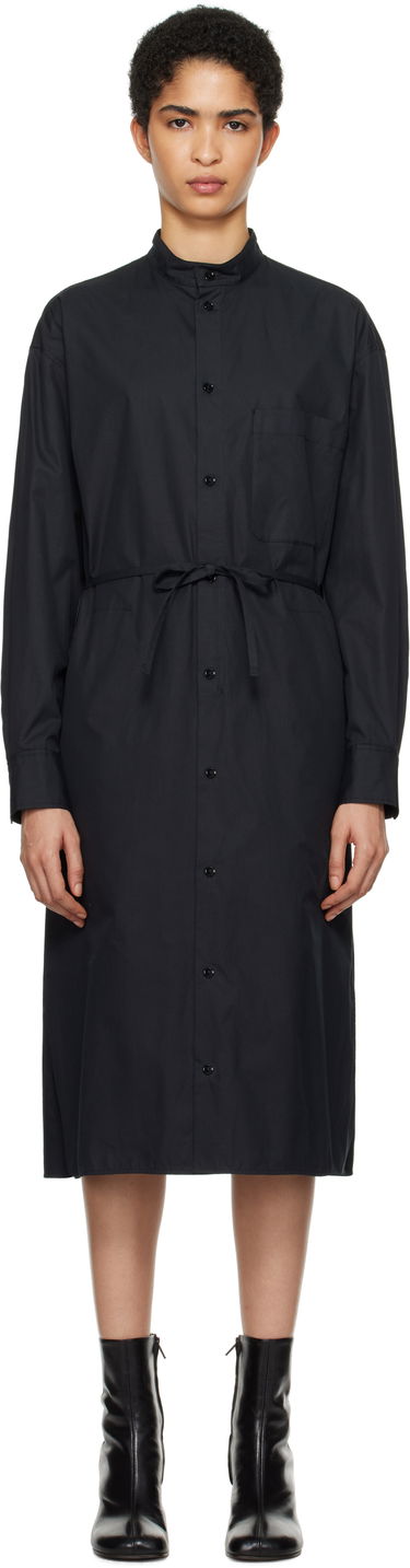 Šaty LEMAIRE Lemaire Drawstring Midi Shirt Dress Čierna | DR1087 LF839, 0