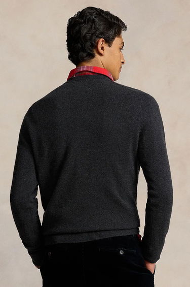 Sveter Polo by Ralph Lauren Dog-print Cashmere Sweater Šedá | 710949282, 1