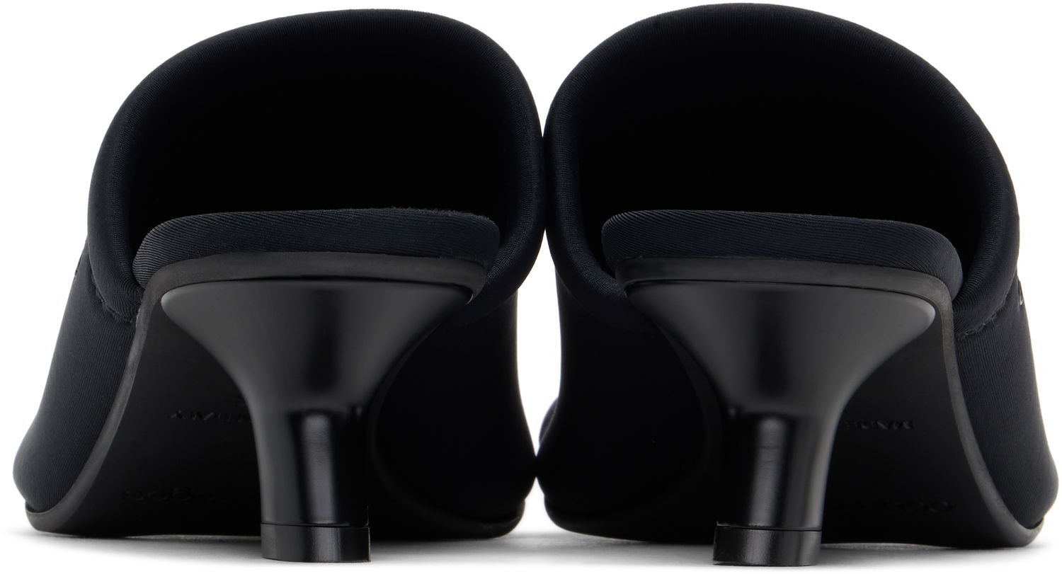 Tenisky a topánky Courrèges Courrèges Wet Scuba Heeled Mules Čierna | 125SSD029NE0006, 1