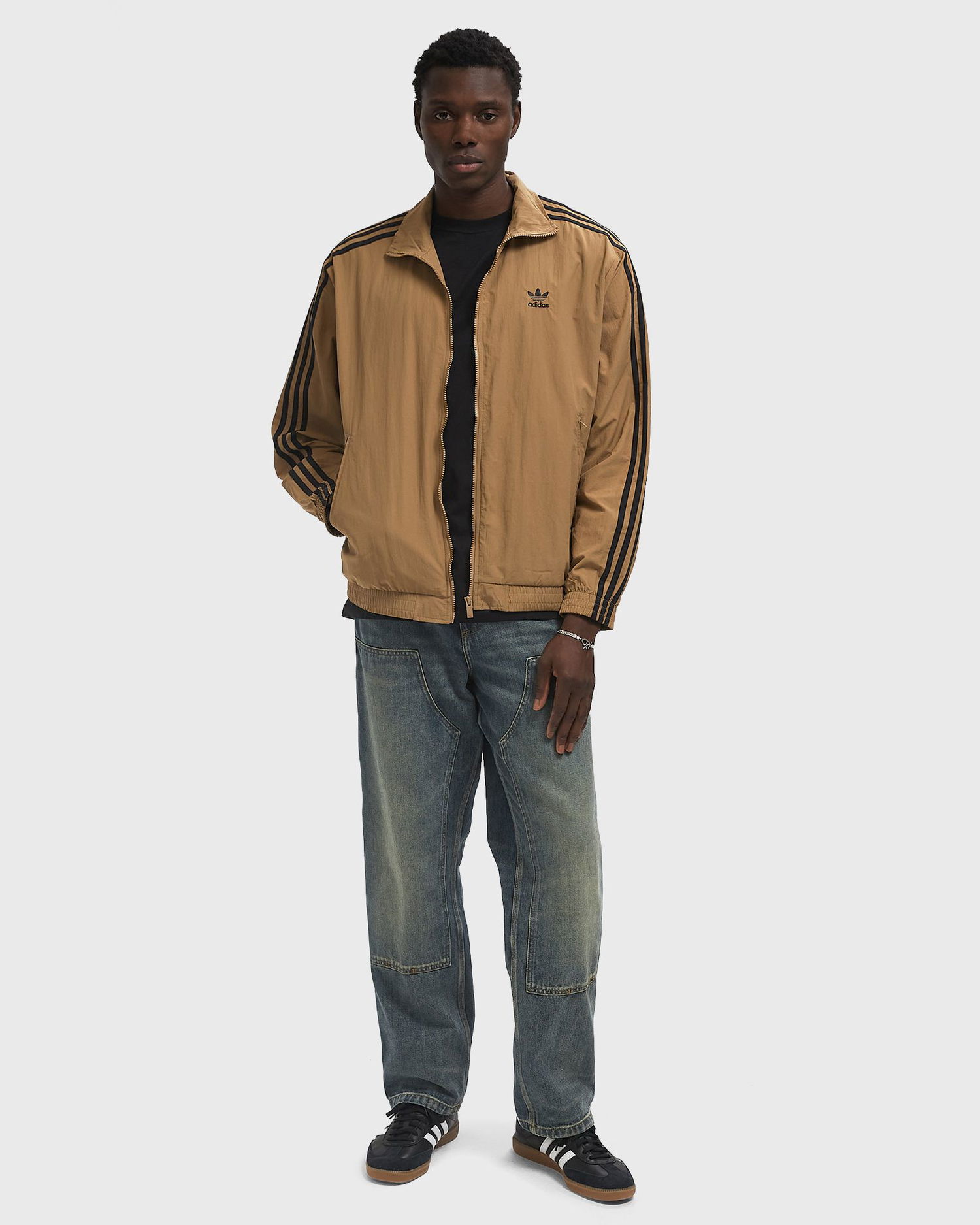 Súprava adidas Performance Adicolor Woven Firebird Track Jacket Hnedá | JY1333, 1