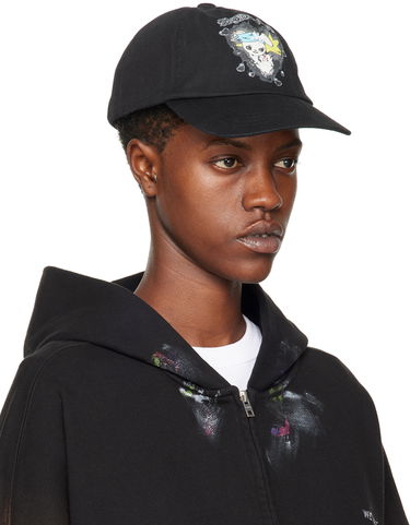 Šiltovka We11done Character Print Cap Čierna | WD-AH0-24-402-U-BK, 1