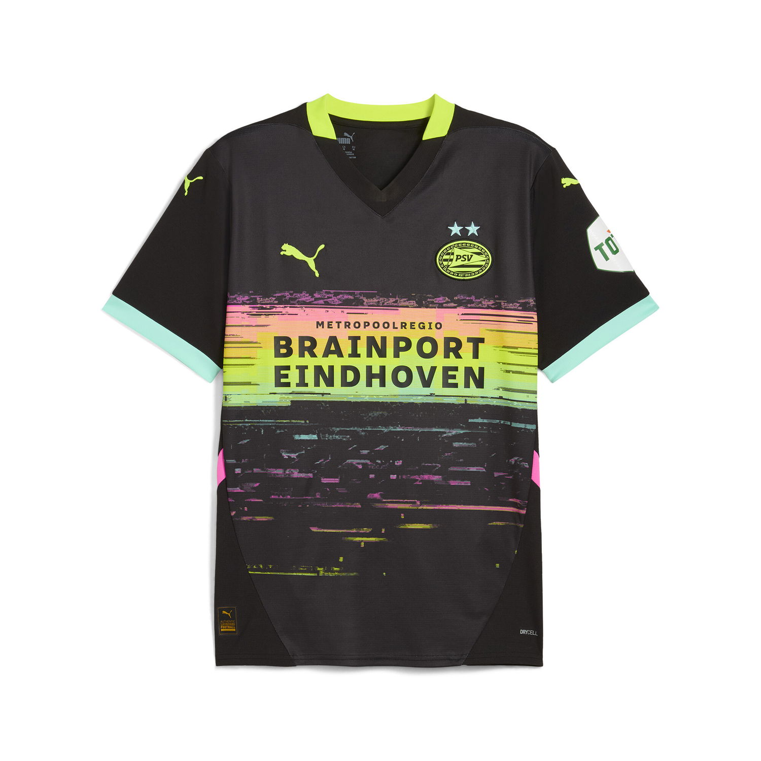 Dres Puma PSV Eindhoven 24/25 Away Jersey Čierna | 775072_02, 0