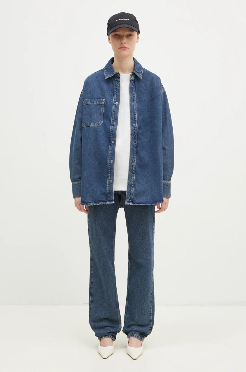 Oversized Longsleeve Denim Shirt