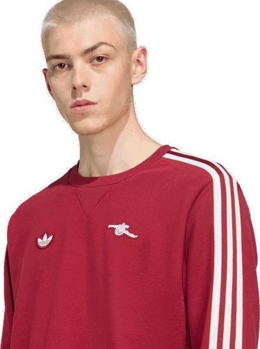 Mikina adidas Performance Arsenal Terrace Icons Sweatshirt Červená | JM9397, 3
