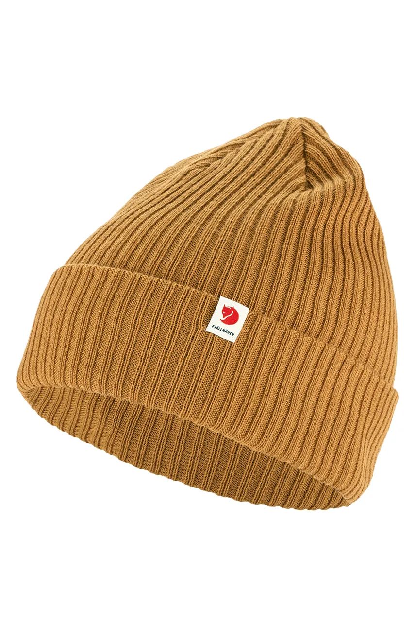 Kulicha FJÄLLRÄVEN Beanie Fjallraven Rib Hnedá | F13100184.166, 1