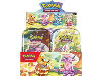 Prismatic Evolutions Mini Tin Display