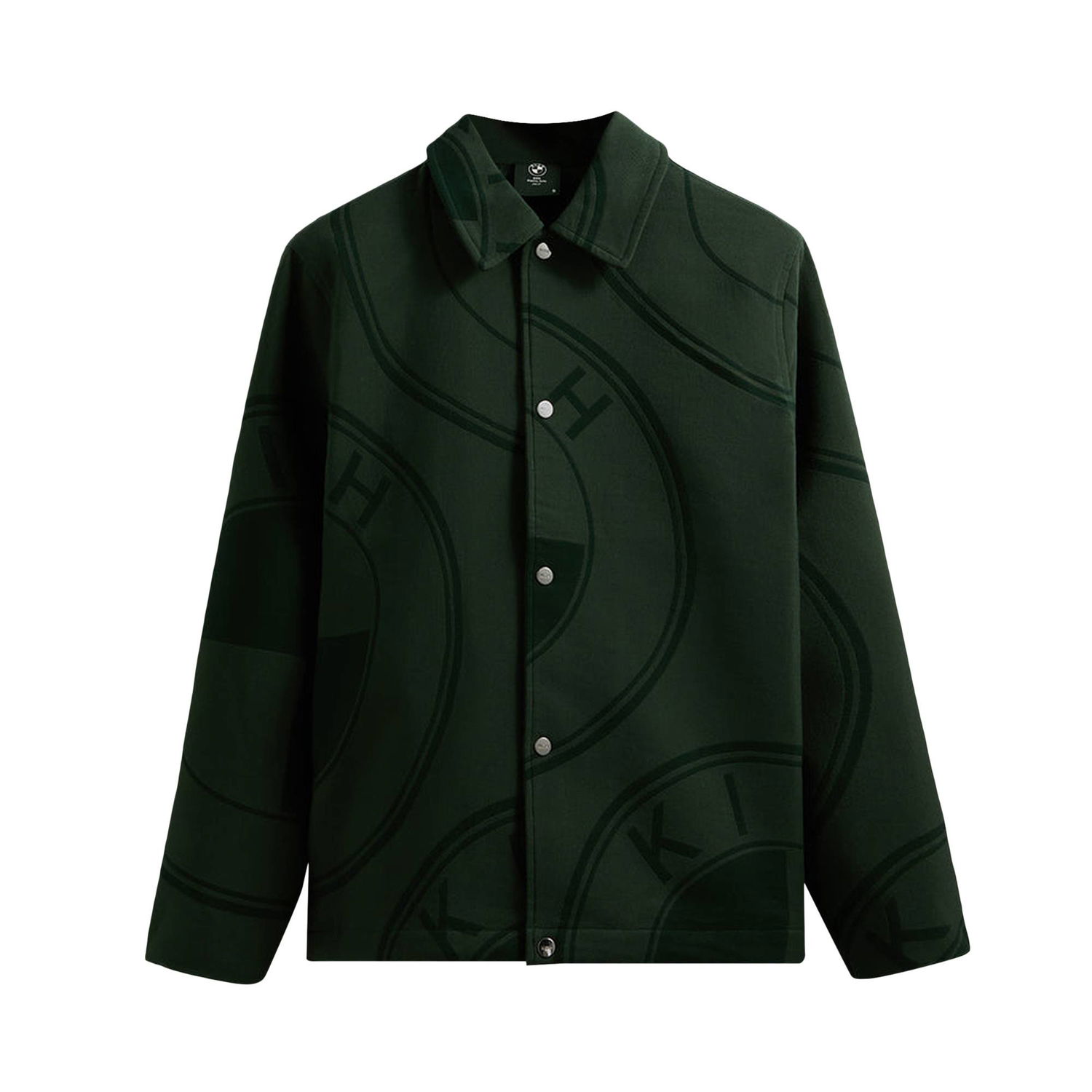 Bunda KITH x BMW Tapestry Coaches Jacket Zelené | KHM010197 345, 1