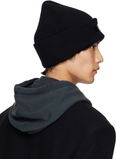 Kulicha Maison Margiela MM6 Maison Margiela Wool Beanie with Taped Label Čierna | SH2TB0003 M13168, 2