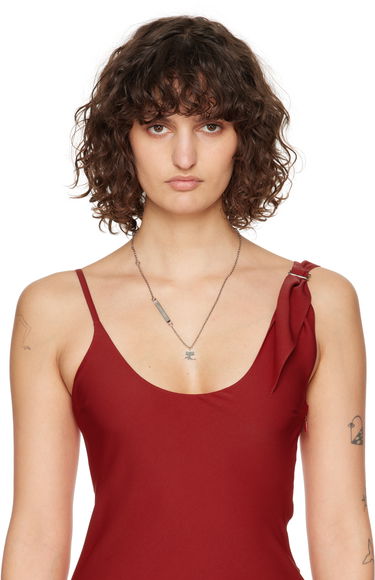 Náhrdelník Courrèges Courrèges AC Chain Necklace Metalická | 125BCO034LA0001, 1