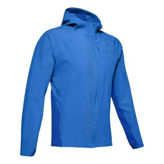 Vetrovka Under Armour Qualifier Running Jacket Modrá | 1350173-464