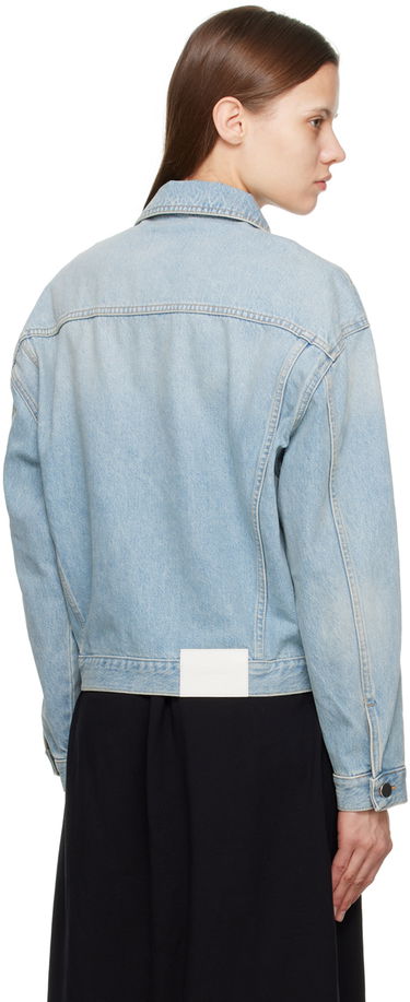 Bunda Loulou de Saison Loulou de Saison Dave Denim Jacket Modrá | DAVE, 2