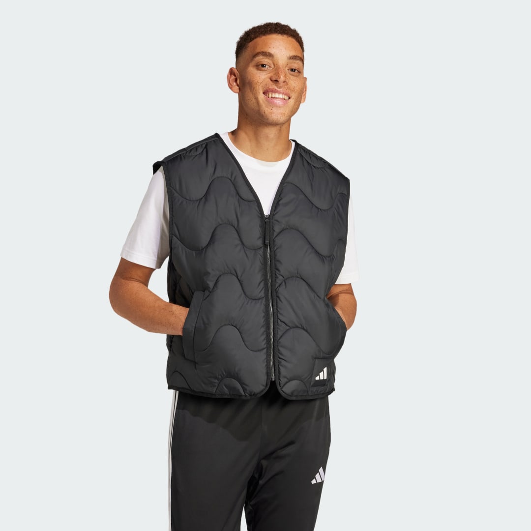 Vesta adidas Performance Nuganic Light Insulated Vest Čierna | JJ1192, 0