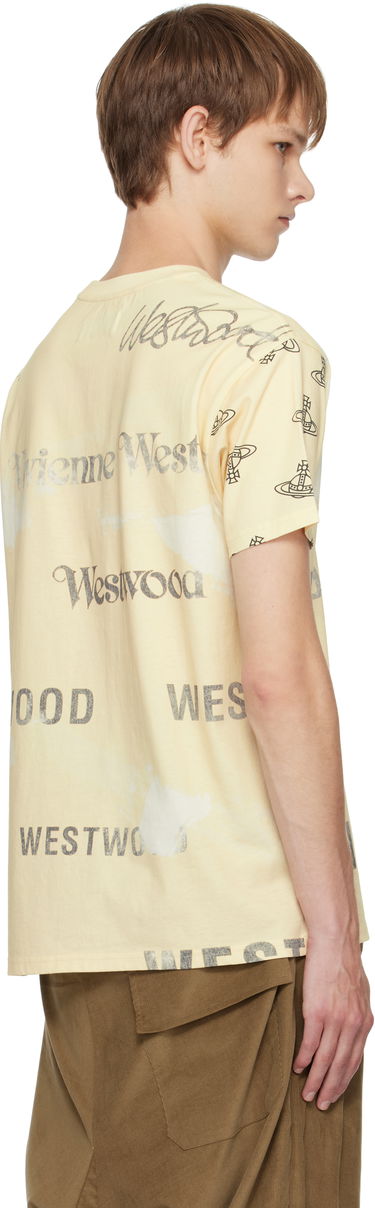 Tričko Vivienne Westwood Vivienne Westwood Labels Classic T-Shirt Žltá | 3G010013-J006E-, 2