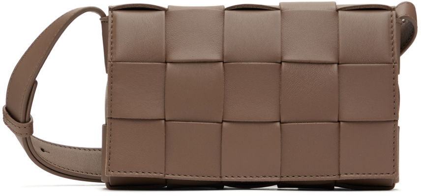 Ľadvinka Bottega Veneta Small Cassette Bag Hnedá | 730848 VMAY1, 0