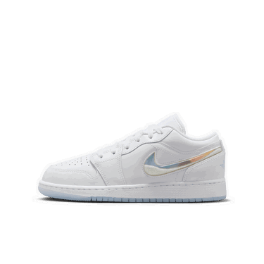Tenisky a topánky Jordan Air Jordan 1 Low SE "'Glitter Swoosh" GS Biela | FQ9112-100, 0