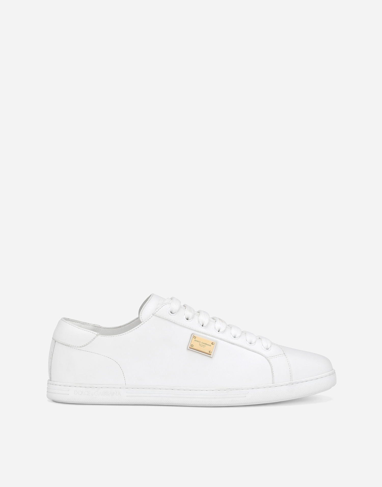 Tenisky a topánky Dolce & Gabbana Saint Tropez Calfskin Biela | CS1735AN99080002, 0