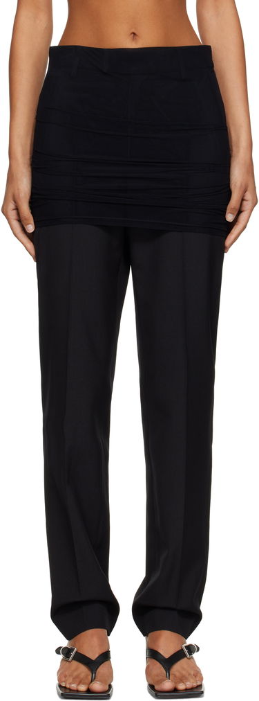Nohavice Maison Margiela MM6 Maison Margiela Light Wool Blend Trousers Čierna | S62KB0248 M35436, 0