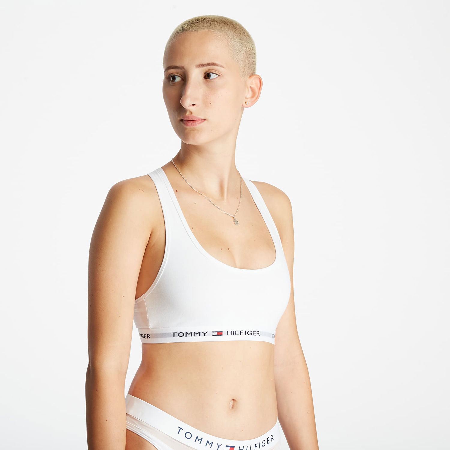 Podprsenka Tommy Hilfiger Iconic Bralette Biela | 1387904878 100, 0