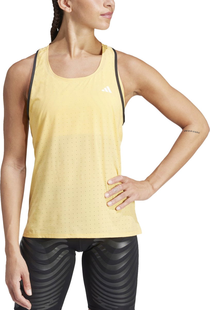 Tielko adidas Originals adidas ADIZERO TANK W Žltá | in1117, 0
