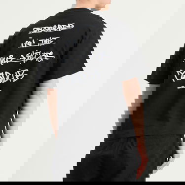 Tričko Butter Goods Madlib Bomb Shelter T-Shirt Čierna | BGMAD100-BLK, 3